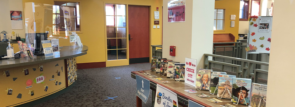 Library front desk